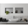 Mexen X-Wall-R niche shelf with flange 45 x 30 cm, inox - 1910453010