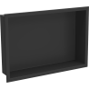 Mexen X-Wall-R recessed shelf with flange 45 x 30 cm, black - 1970453010