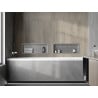 Mexen X-Wall-R niche shelf with flange 60 x 20 cm, inox - 1910602010