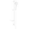 Mexen DF40 sliding shower set, White - 785404582-20