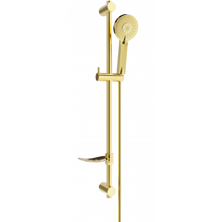 Mexen DF40 sliding shower set, Gold - 785404582-50