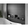 Mexen X-Wall-R recess shelf with flange 60 x 20 cm, black - 1970602010
