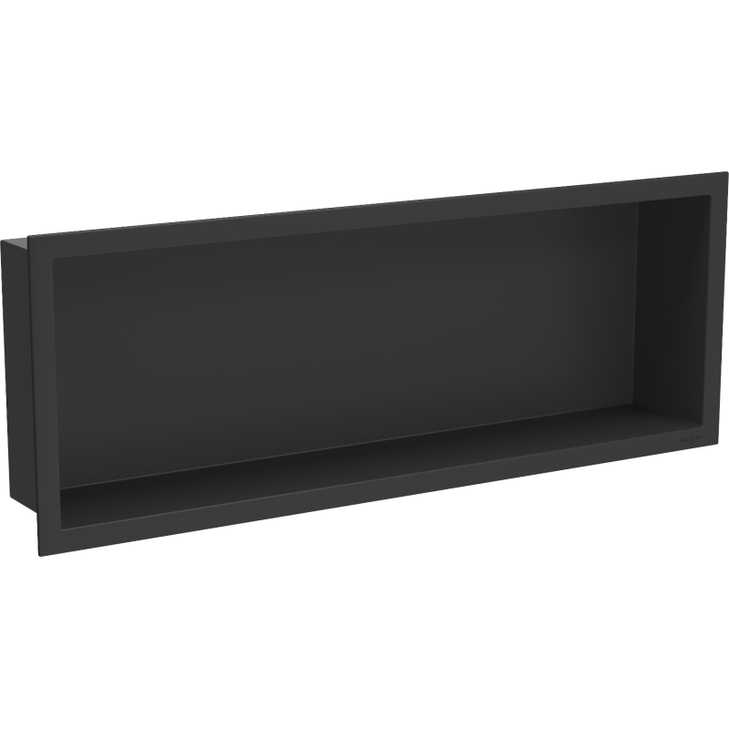 Mexen X-Wall-R recess shelf with flange 60 x 20 cm, black - 1970602010