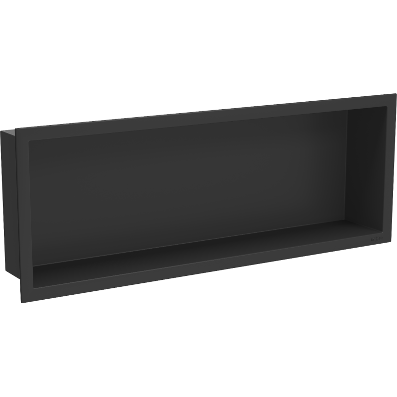 Mexen X-Wall-R recessed shelf with flange 60 x 20 cm, black - 1970602010