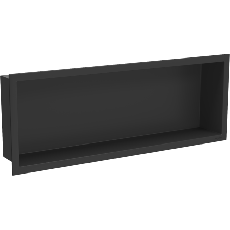 Mexen X-Wall-R recess shelf with flange 60 x 20 cm, black - 1970602010