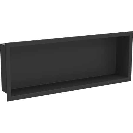 Mexen X-Wall-R recessed shelf with flange 60 x 20 cm, black - 1970602010