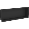 Mexen X-Wall-R shower niche with flange 60 x 20 cm, Black - 1970602010