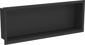Mexen X-Wall-R recessed shelf with flange 60 x 20 cm, black - 1970602010