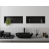 Mexen X-Wall-R recess shelf with flange 60 x 20 cm, black - 1970602010