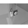 Mexen Mist-H Duo right-hinged shower cabin 75 x 85 cm, transparent, chrome - 8A5-075L-055P-01-00 - 8A5-075L-085P-01-00