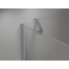 Mexen Mist-H Duo shower enclosure hinged 110 x 85 cm, transparent, chrome - 8A5-110L-085P-01-00