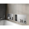 Mexen X-Wall-R niche shelf with flange 60 x 30 cm, inox - 1910603010