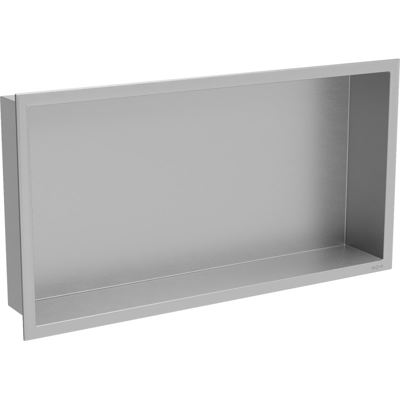 Mexen X-Wall-R recessed shelf with flange 60 x 30 cm, inox - 1910603010