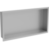 Mexen X-Wall-R recessed shelf with flange 60 x 30 cm, stainless steel - 1910603010