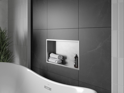 Mexen X-Wall-R shower niche with flange 60 x 30 cm, inox - 1910603010