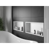 Mexen X-Wall-R niche shelf with collar 60 x 30 cm, white - 1920603010