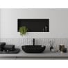Mexen X-Wall-R niche shelf with flange 60 x 30 cm, black - 1970603010