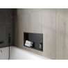 Mexen X-Wall-R recessed shelf with flange 60 x 30 cm, black - 1970603010