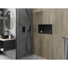 Mexen X-Wall-R niche shelf with flange 60 x 30 cm, black - 1970603010
