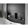 Mexen X-Wall-R recessed shelf with flange 60 x 30 cm, black - 1970603010