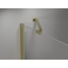 Mexen Mist-H Duo shower enclosure hinged left 110 x 105 cm, transparent, gold - 8A5-1105L-105P-50-00 - 8A5-110L-105P-50-00