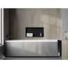 Mexen X-Wall-R recessed shelf with flange 60 x 30 cm, black - 1970603010