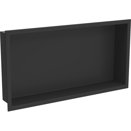 Mexen X-Wall-R niche shelf with flange 60 x 30 cm, black - 1970603010