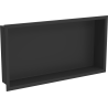 Mexen X-Wall-R recessed shelf with flange 60 x 30 cm, black - 1970603010