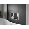 Mexen X-Wall-R shower niche with flange and shelf 60 x 30 cm, inox - 1910603010S