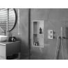 Mexen X-Wall-R shower niche with flange and shelf 60 x 30 cm, inox - 1910603010S