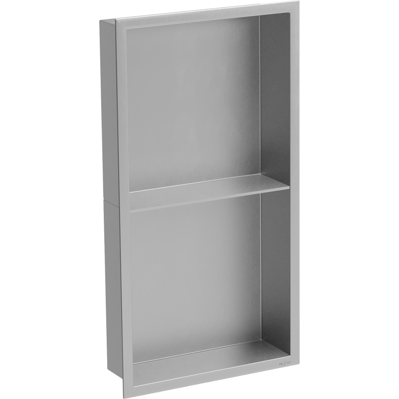 Mexen X-Wall-R shower niche with flange and shelf 60 x 30 cm, inox - 1910603010S