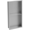 Mexen X-Wall-R shower niche with flange and shelf 60 x 30 cm, inox - 1910603010S
