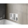 Mexen X-Wall-R recessed shelf with flange and shelf 60 x 30 cm, white - 1920603010S