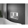 Mexen X-Wall-R niche shelf with flange and shelf 60 x 30 cm, white - 1920603010S