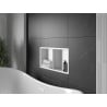 Mexen X-Wall-R recessed shelf with flange and shelf 60 x 30 cm, white - 1920603010S