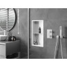 Mexen X-Wall-R niche shelf with flange and shelf 60 x 30 cm, white - 1920603010S