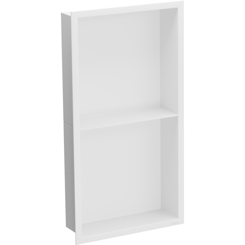 Mexen X-Wall-R recessed shelf with flange and shelf 60 x 30 cm, white - 1920603010S