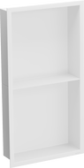 Mexen X-Wall-R shower niche with flange and shelf 60 x 30 cm, White - 1920603010S