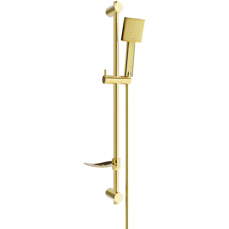 Mexen DF45 sliding shower set, Gold - 785454582-50