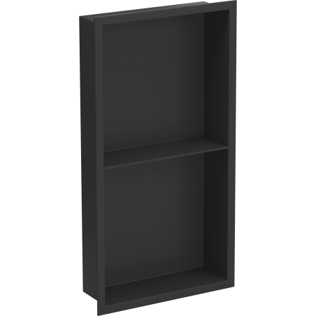 Mexen X-Wall-R niche shelf with flange and shelf 60 x 30 cm, black - 1970603010S