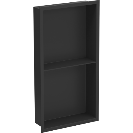 Mexen X-Wall-R recessed shelf with flange and shelf 60 x 30 cm, black - 1970603010S
