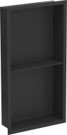 Mexen X-Wall-R shower niche with flange and shelf 60 x 30 cm, Black - 1970603010S