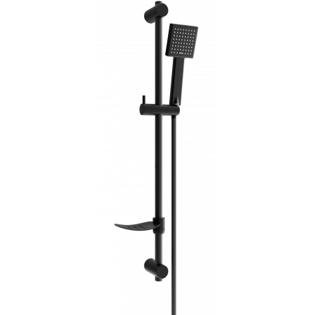 Mexen DF45 sliding shower set, Black - 785454582-70