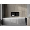 Mexen X-Wall-R recessed shelf with flange and shelf 60 x 30 cm, black - 1970603010S