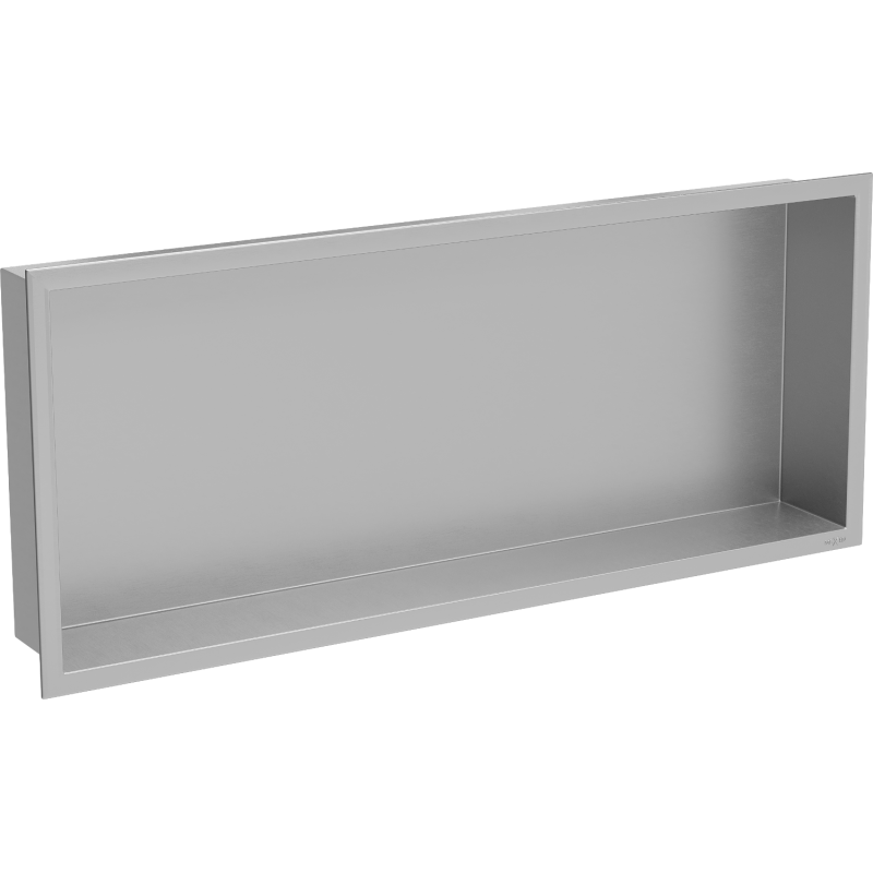 Mexen X-Wall-R Recessed Shelf with Flange 75 x 30 cm, Inox - 1910753010