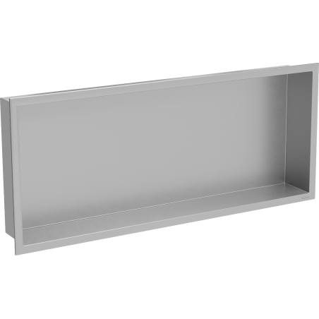 Mexen X-Wall-R Recessed Shelf with Flange 75 x 30 cm, Inox - 1910753010