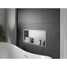 Mexen X-Wall-R Recessed Shelf with Flange 75 x 30 cm, Inox - 1910753010