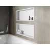 Mexen X-Wall-R niche shelf with flange 75 x 30 cm, white - 1920753010