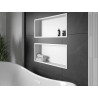 Mexen X-Wall-R niche shelf with flange 75 x 30 cm, white - 1920753010