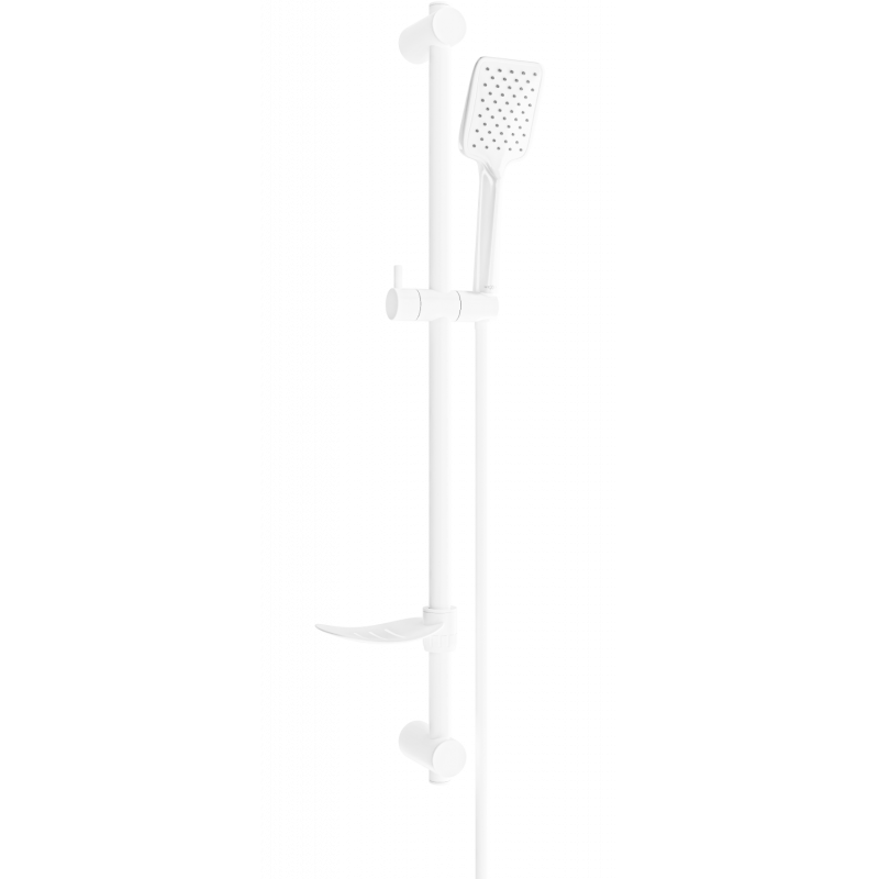 Mexen DF62 sliding shower set, White - 785624582-20